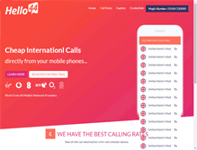 Tablet Screenshot of hello44.com
